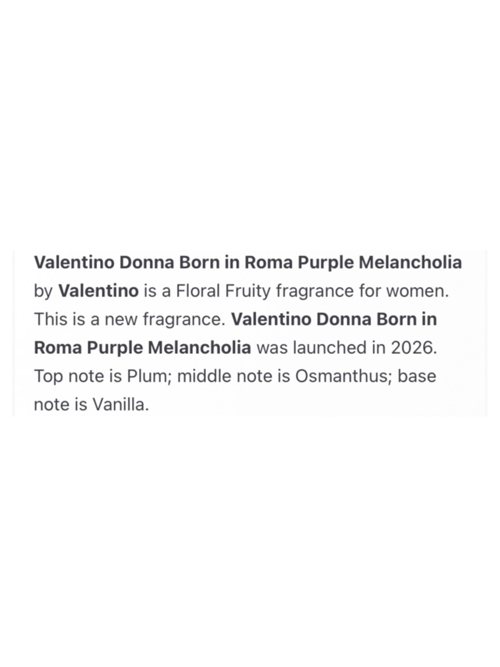 VALENTINO Donna Born in Roma Purple Melancholia Eau de Parfum - .20 fl oz NIB - Picture 9 of 15